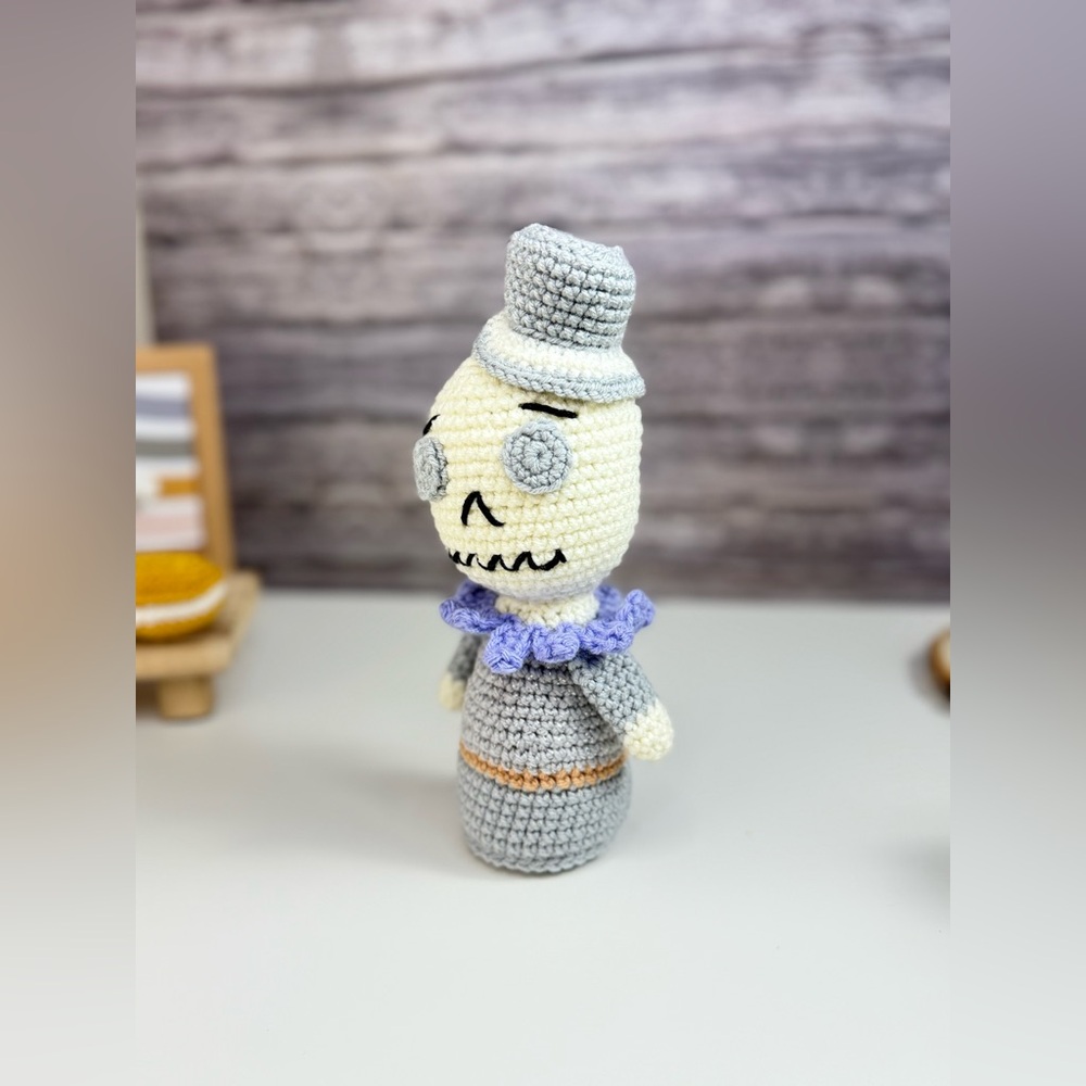 Handcrafted Crochet Mr. Skeleton Halloween Amigurumi - Picture 5 of 11